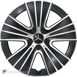 Genuine Wheels Mercedes-Benz 5 Triple Spoke trim 18 inch model 214-18 Colour Gloss Back with High Sheen