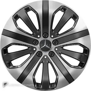 Genuine Wheels Mercedes-Benz 5 Triple Spoke trim 18 inch model 253-18 Colour Gloss Back with High Sheen