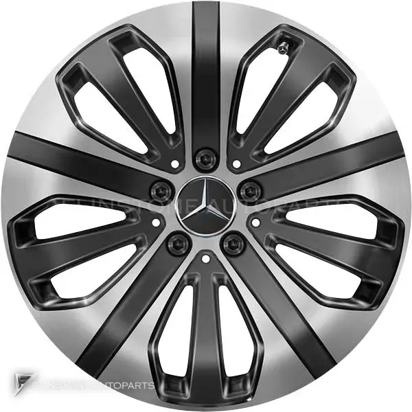 ล้อแท้นำเข้า Mercedes-Benz 5 Triple Spoke ขอบ 18 นิ้ว รุ่น 253-18 สี Gloss Back with High Sheen