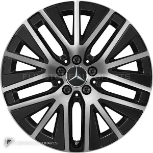 Genuine Wheels Mercedes-Benz 5 Triple Spoke trim 19 inch model 253-19 Colour Gloss Back with High Sheen
