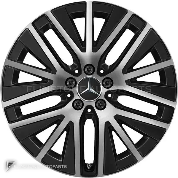 ล้อแท้นำเข้า Mercedes-Benz 5 Triple Spoke ขอบ 19 นิ้ว รุ่น 253-19 สี Gloss Back with High Sheen