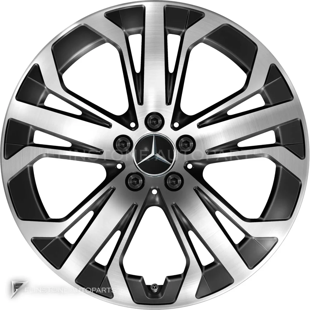 ล้อแท้นำเข้า Mercedes-Benz 5 Triple Spoke ขอบ 19 นิ้ว รุ่น 254-19 สี Gloss Back with High Sheen