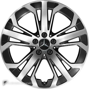 Genuine Wheels Mercedes-Benz 5 Triple Spoke trim 19 inch model 254-19 Colour Gloss Back with High Sheen