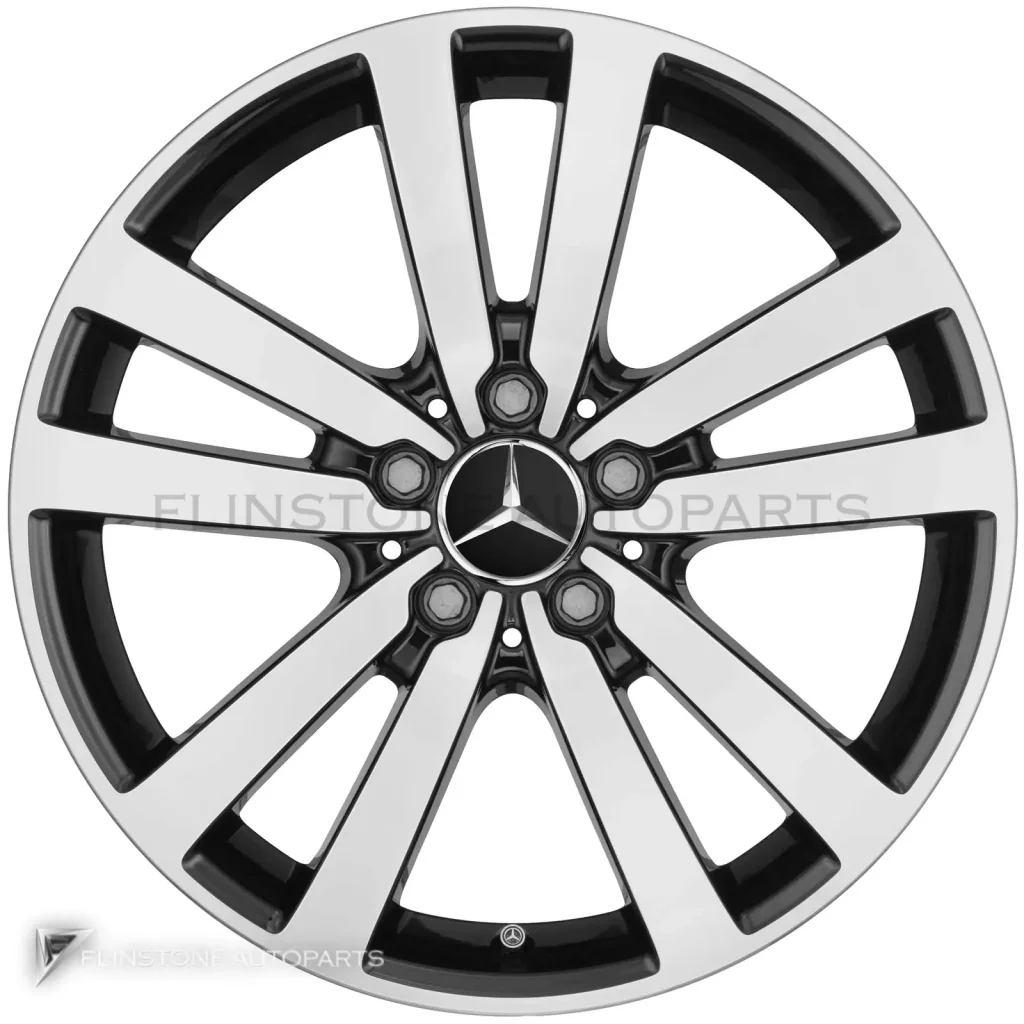 ล้อแท้นำเข้า Mercedes-Benz 5 Twin Spoke ขอบ 18 นิ้ว รุ่น 246-18