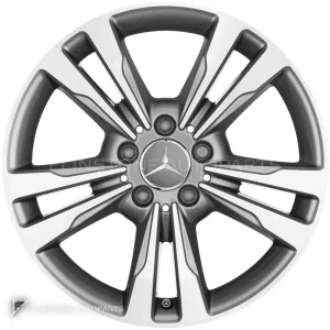 ล้อแท้นำเข้า Mercedes-Benz 5 Twin Spoke ขอบ 18 นิ้ว รุ่น 246-18