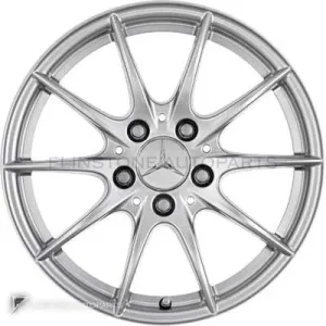 Genuine Wheels Mercedes-Benz 5 Twin Spoke trim 17 inch model 164-17 Colour Titanium Silver
