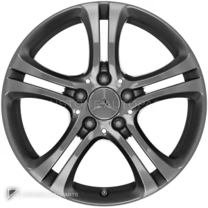 ล้อแท้นำเข้า Mercedes-Benz 5 Twin Spoke ขอบ 17 นิ้ว รุ่น 246-17