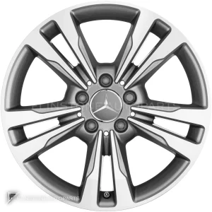 ล้อแท้นำเข้า Mercedes-Benz 5 Twin Spoke ขอบ 17 นิ้ว รุ่น 207-17