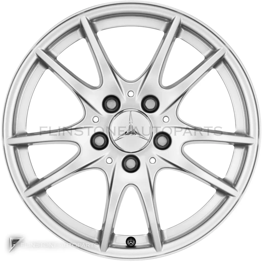 ล้อแท้นำเข้า Mercedes-Benz 5 Twin Spoke ขอบ 16 นิ้ว รุ่น 246-16