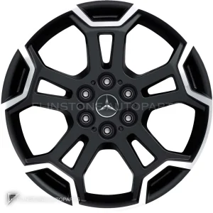 Genuine Wheels Mercedes-Benz 5 Twin Spoke trim 18 inch model 470-18 Colour Black with High Sheen
