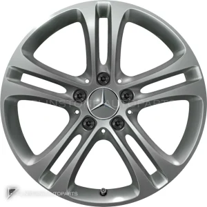 ล้อแท้นำเข้า Mercedes-Benz 5 Twin Spoke ขอบ 17 นิ้ว รุ่น 177-17