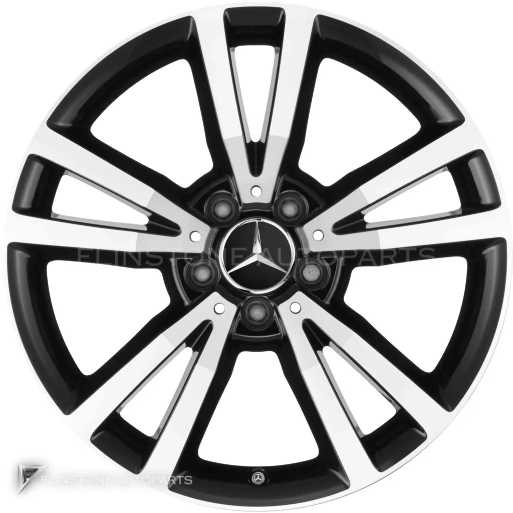ล้อแท้นำเข้า Mercedes-Benz 5 Twin Spoke ขอบ 18 นิ้ว รุ่น 207-18
