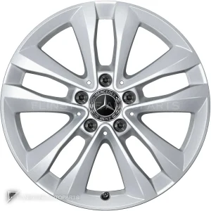 ล้อแท้นำเข้า Mercedes-Benz 5 Twin Spoke ขอบ 17 นิ้ว รุ่น 205-17