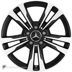 ล้อแท้นำเข้า Mercedes-Benz 5 Twin Spoke ขอบ 17 นิ้ว รุ่น 205-17