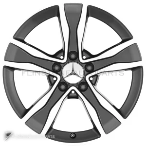 ล้อแท้นำเข้า Mercedes-Benz 5 Twin Spoke ขอบ 17 นิ้ว รุ่น 205-17