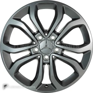 ล้อแท้นำเข้า Mercedes-Benz 5 Twin Spoke ขอบ 17 นิ้ว รุ่น 205-17