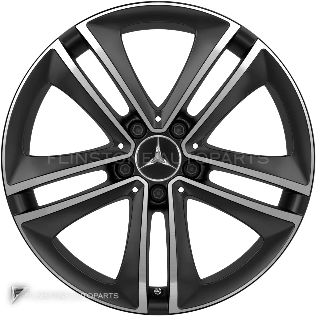 ล้อแท้นำเข้า Mercedes-Benz 5 Twin Spoke ขอบ 18 นิ้ว รุ่น 257-18