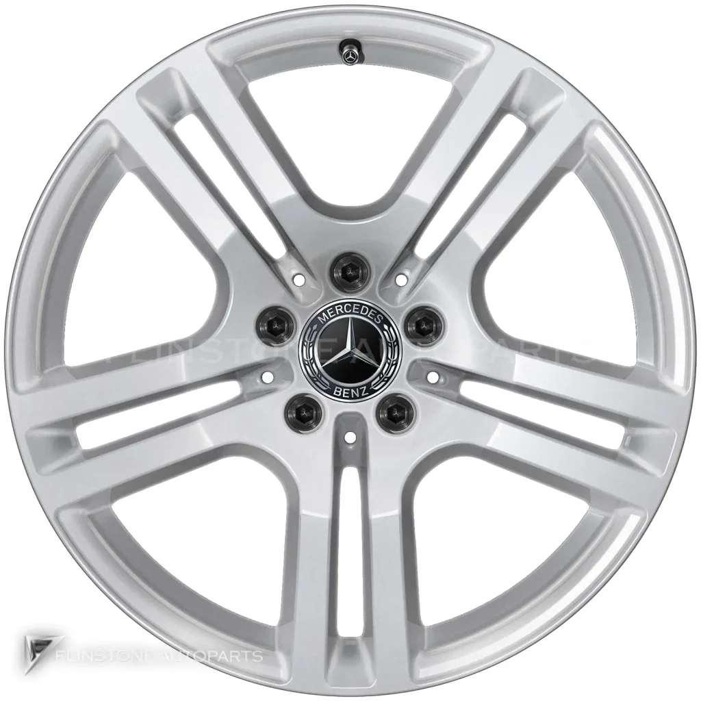 ล้อแท้นำเข้า Mercedes-Benz 5 Twin Spoke ขอบ 18 นิ้ว รุ่น 247-18