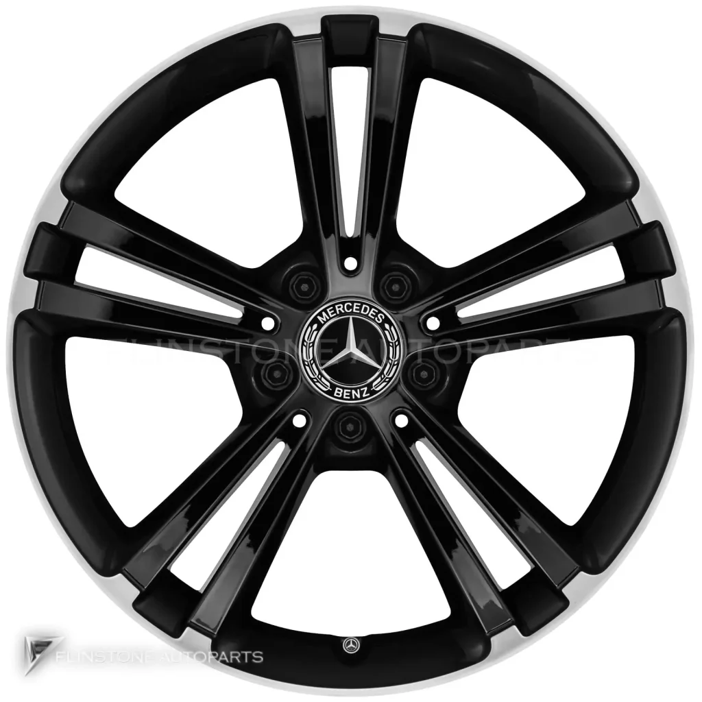 ล้อแท้นำเข้า Mercedes-Benz 5 Twin Spoke ขอบ 18 นิ้ว รุ่น 177-18