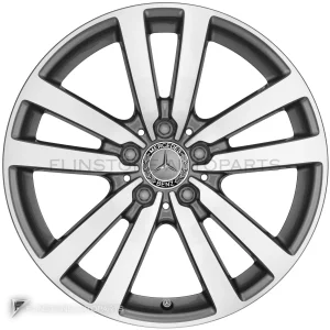 ล้อแท้นำเข้า Mercedes-Benz 5 Twin Spoke ขอบ 18 นิ้ว รุ่น 172-18