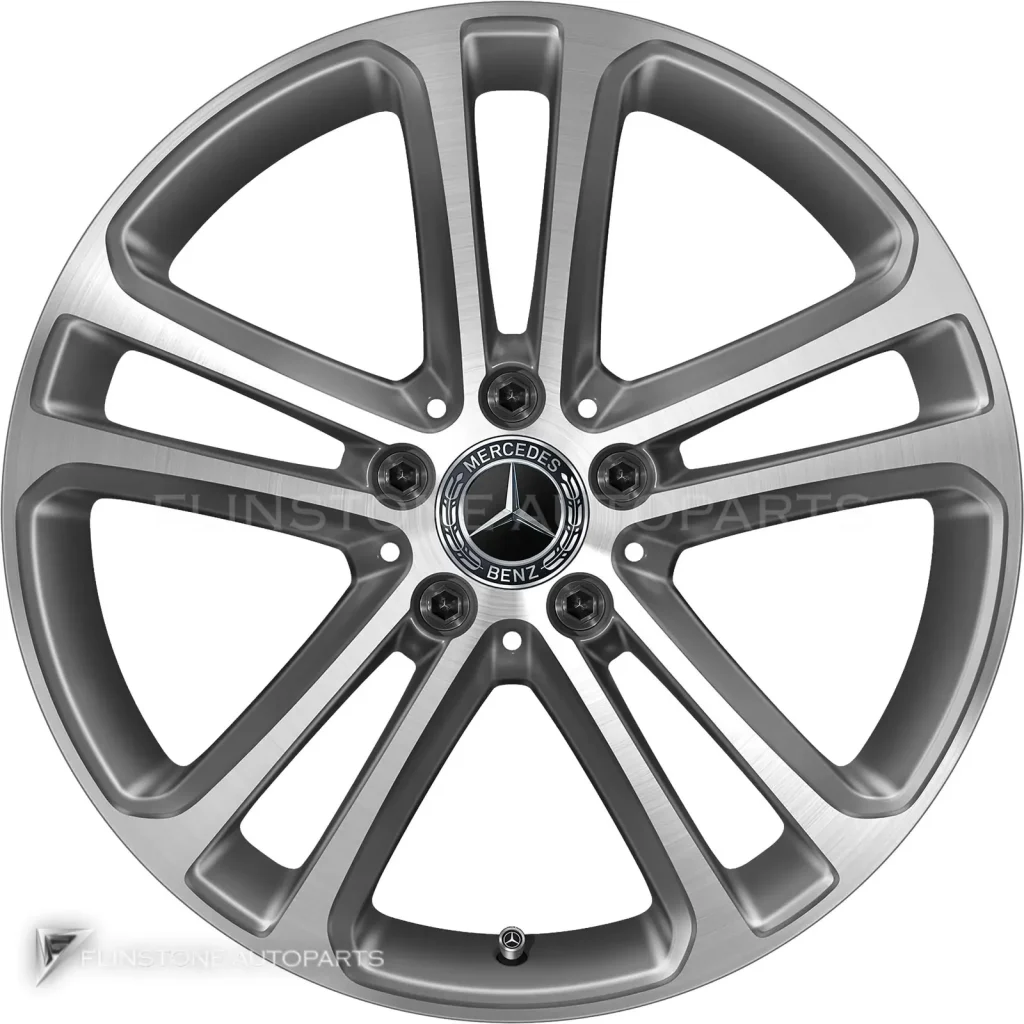 ล้อแท้นำเข้า Mercedes-Benz 5 Twin Spoke ขอบ 18 นิ้ว รุ่น 206-18