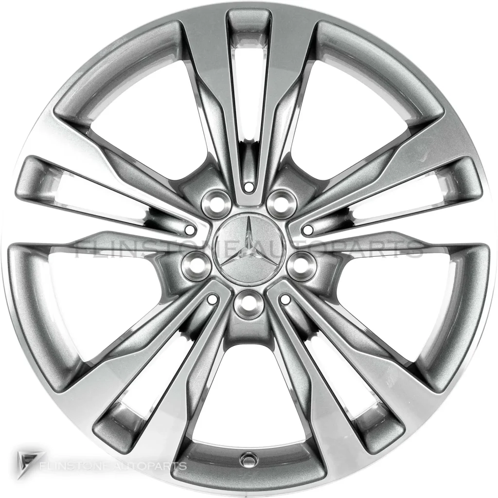 ล้อแท้นำเข้า Mercedes-Benz 5 Twin Spoke ขอบ 18 นิ้ว รุ่น 205-18