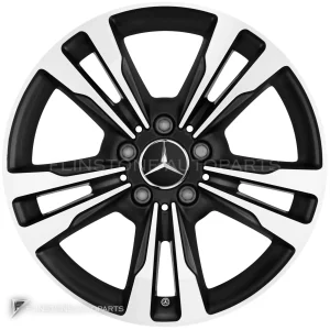 ล้อแท้นำเข้า Mercedes-Benz 5 Twin Spoke ขอบ 18 นิ้ว รุ่น 205-18