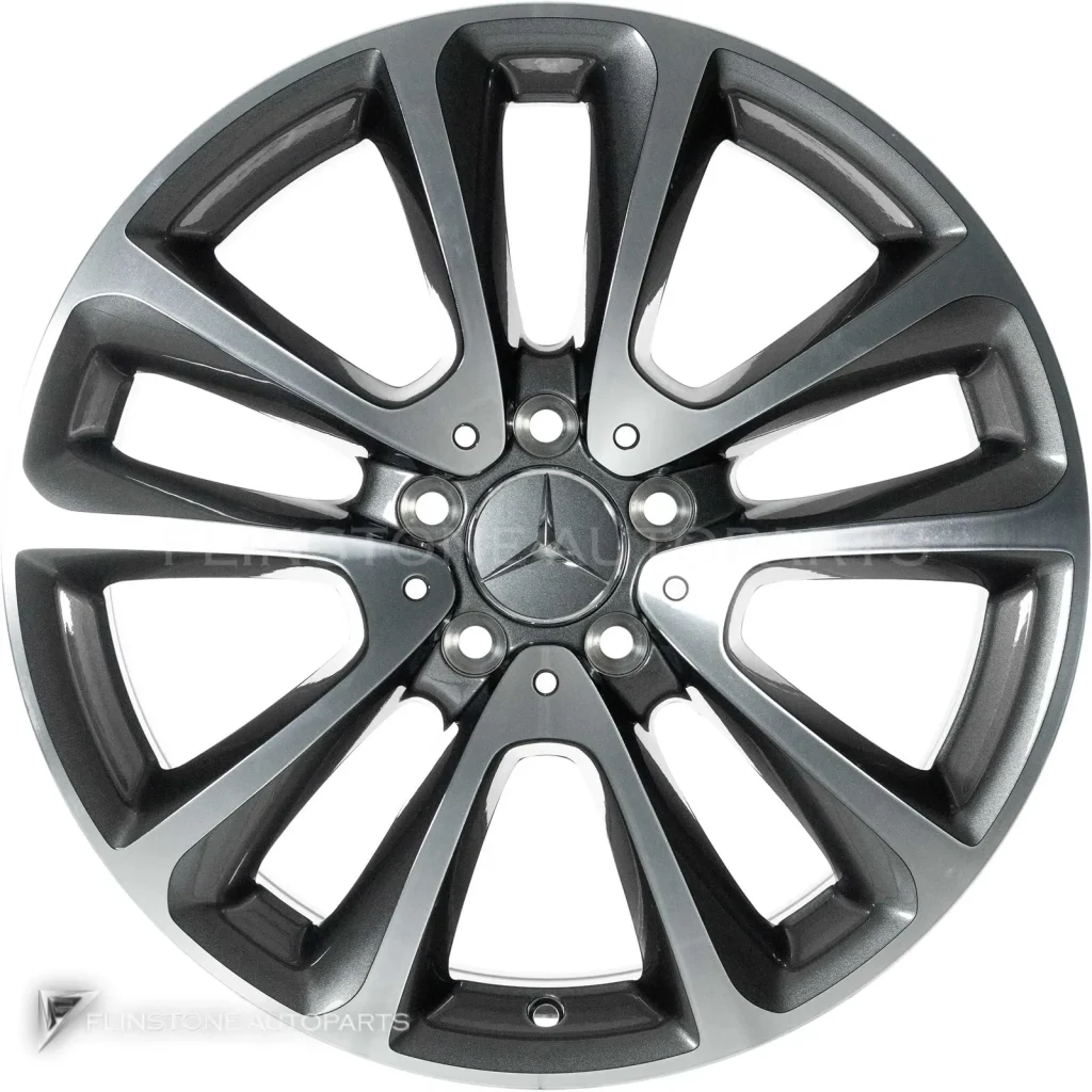 ล้อแท้นำเข้า Mercedes-Benz 5 Twin Spoke ขอบ 18 นิ้ว รุ่น 213-18