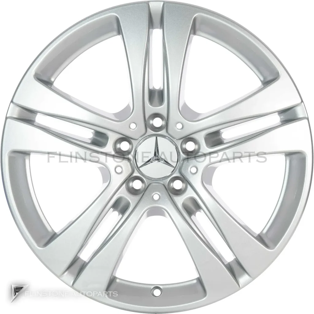 ล้อแท้นำเข้า Mercedes-Benz 5 Twin Spoke ขอบ 18 นิ้ว รุ่น 222-18