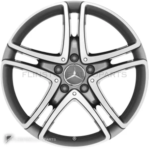 ล้อแท้นำเข้า Mercedes-Benz 5 Twin Spoke ขอบ 18 นิ้ว รุ่น 222-18
