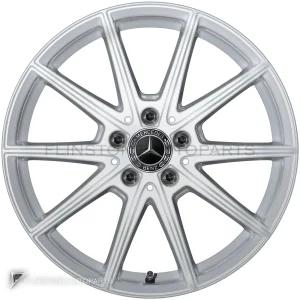 Genuine Wheels Mercedes-Benz 5 Twin Spoke trim 18 inch model 167-18 Colour Vanadium Silver