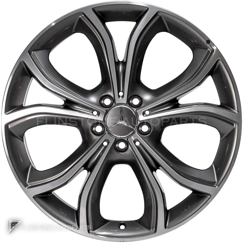 ล้อแท้นำเข้า Mercedes-Benz 5 Twin Spoke ขอบ 20 นิ้ว รุ่น 238-20 สี Tremolite Metallic with High Sheen
