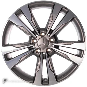 Genuine Wheels Mercedes-Benz 5 Twin Spoke trim 19 inch model 222-19 Colour Himalaya Grey with High Sheen