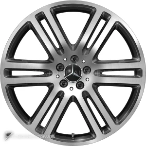 ล้อแท้นำเข้า Mercedes-Benz 5 Twin Spoke ขอบ 21 นิ้ว รุ่น 167-21
