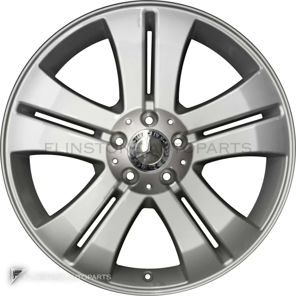 ล้อแท้นำเข้า Mercedes-Benz 5 Twin Spoke ขอบ 19 นิ้ว รุ่น 164-19 สี Titanium Silver