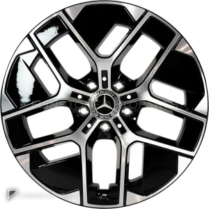 ล้อแท้ Mercedes-Benz 5 Y Spoke ขอบ 18 นิ้ว รุ่น 214-18 สี Gloss Back with High Sheen