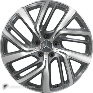 ล้อแท้ Mercedes-Benz 5 Y Spoke ขอบ 19 นิ้ว รุ่น 214-19 สี Tremolite Metallic with High Sheen