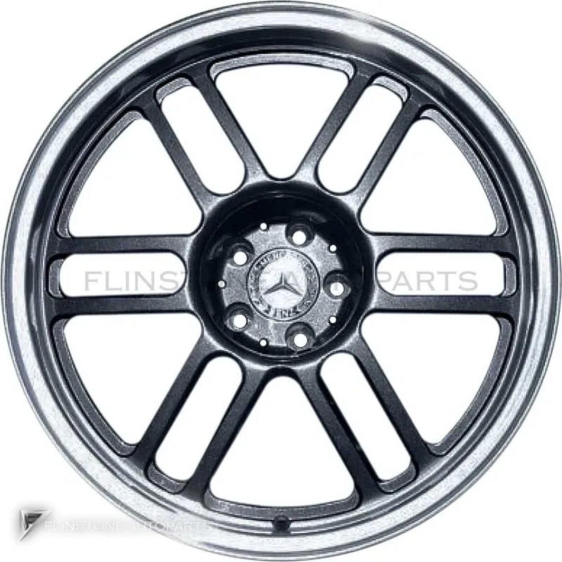 ล้อแท้นำเข้า Mercedes-Benz 6 Double Spoke ขอบ 19 นิ้ว รุ่น 199-19 สี Black with High Sheen Rim Edge