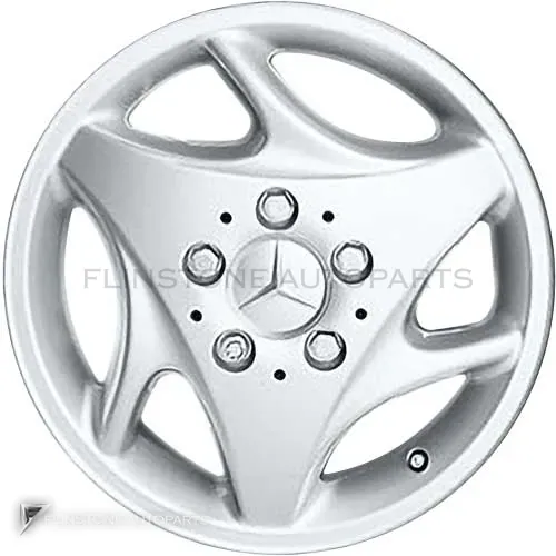 ล้อแท้นำเข้า Mercedes-Benz 6 Hole ขอบ 15 นิ้ว รุ่น 638-15 สี Standard Silver