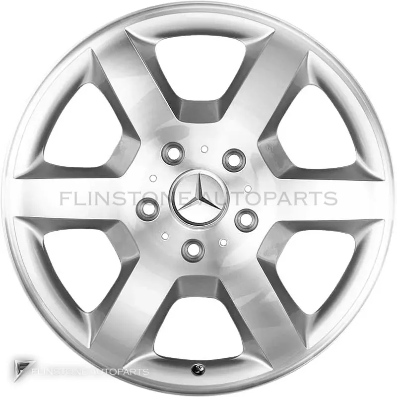 ล้อแท้นำเข้า Mercedes-Benz 6 Spoke ขอบ 18 นิ้ว รุ่น 463-18 สี Standard Silver with High Sheen