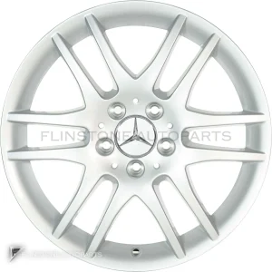 ล้อแท้ Mercedes-Benz 6 Twin Spoke ขอบ 17 นิ้ว รุ่น 171-17 สี Titanium Silver