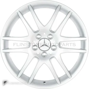 ล้อแท้ Mercedes-Benz 6 Twin Spoke ขอบ 18 นิ้ว รุ่น 171-18 สี Titanium Silver