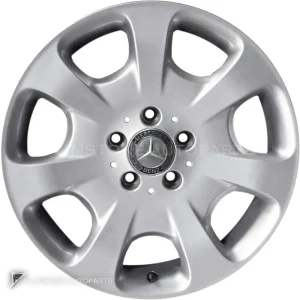 ล้อแท้ Mercedes-Benz 7 Hole ขอบ 17 นิ้ว รุ่น 203-17 สี Titanium Silver