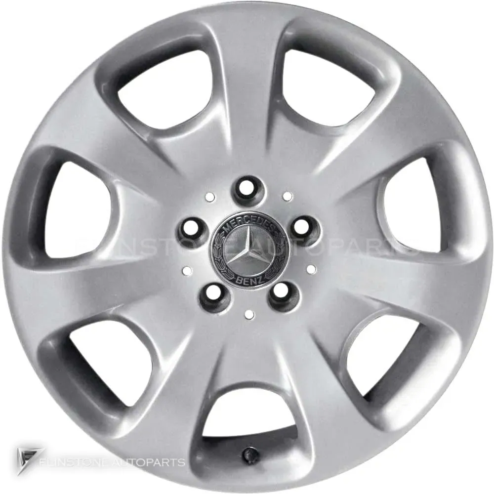 ล้อแท้นำเข้า Mercedes-Benz 7 Hole ขอบ 16 นิ้ว รุ่น 203-16 สี Titanium Silver
