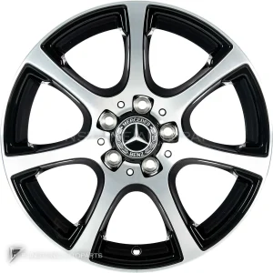 ล้อแท้นำเข้า Mercedes-Benz 7 Spoke ขอบ 17 นิ้ว รุ่น 204-17
