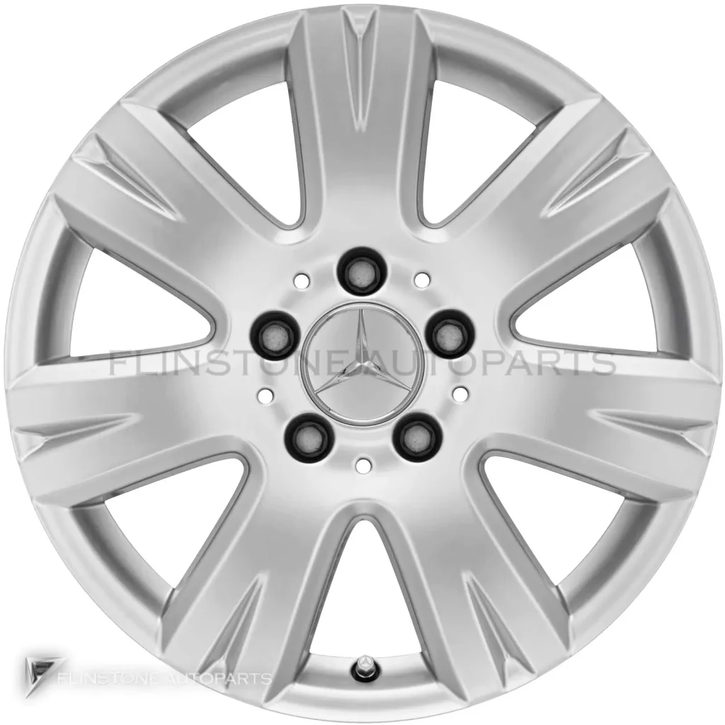 ล้อแท้นำเข้า Mercedes-Benz 7 Spoke ขอบ 16 นิ้ว รุ่น 204-16