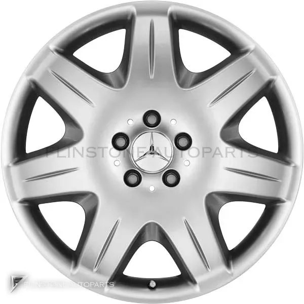 ล้อแท้นำเข้า Mercedes-Benz 7 Spoke ขอบ 19 นิ้ว รุ่น 240-19 สี Sterling Silver