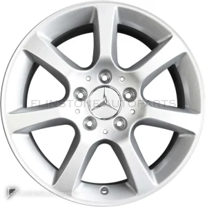 ล้อแท้ Mercedes-Benz 7 Spoke ขอบ 16 นิ้ว รุ่น 203-16 สี Titanium Silver