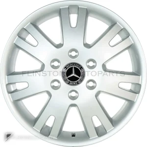 ล้อแท้ Mercedes-Benz 7 Twin Spoke ขอบ 17 นิ้ว รุ่น 906-17 สี Titanium Silver