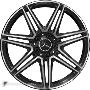 ล้อแท้ Mercedes-Benz 7 Twin Spoke ขอบ 19 นิ้ว รุ่น 206-19 สี Gloss Back with High Sheen